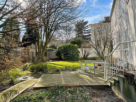 Garten des Hauses Camillo-Sitte-Platz 3